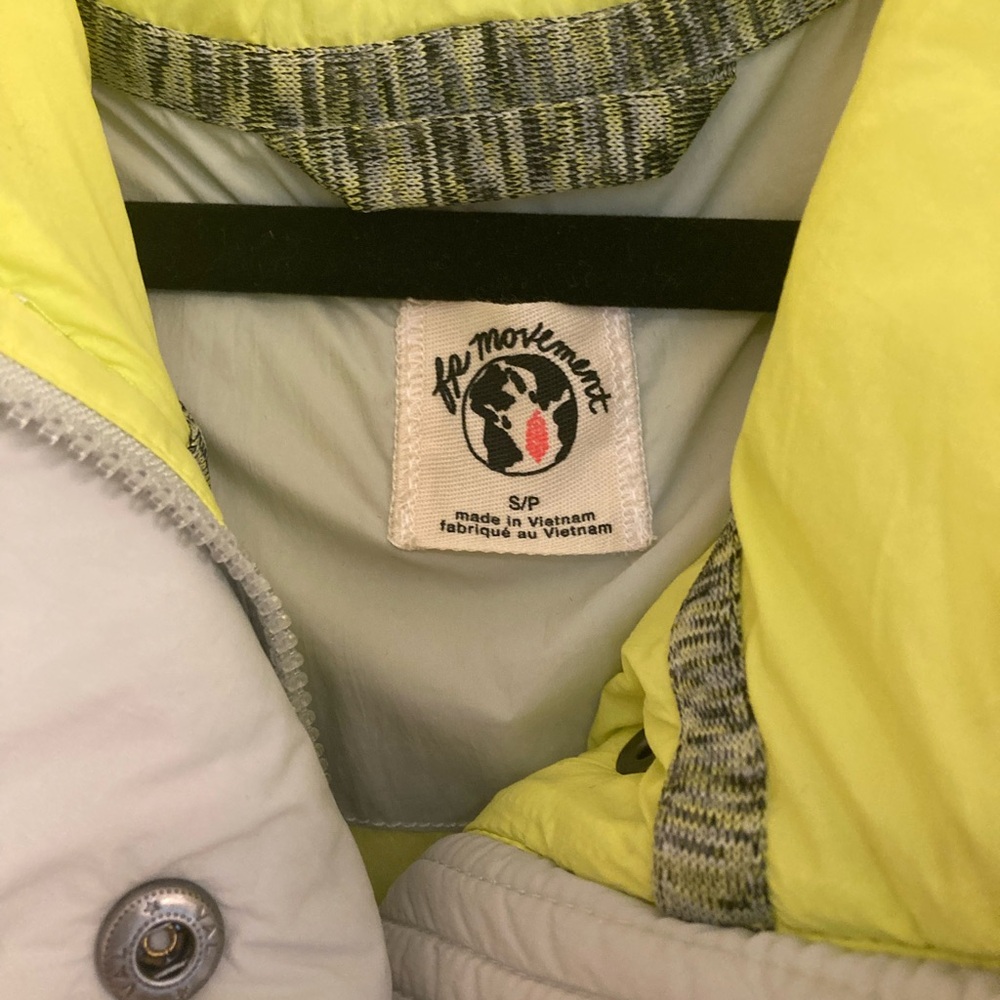 FP Movement by Free People Cream Belted Puffer Jacket - Picture 5 of 12